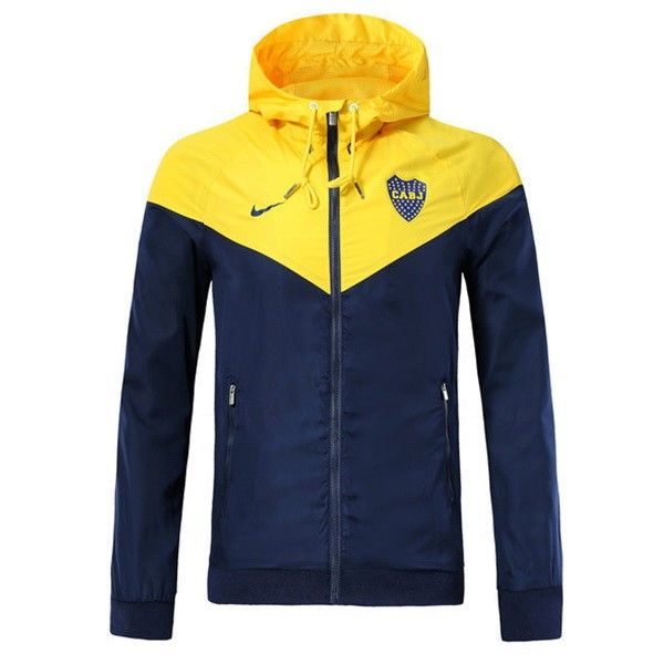 Windjacke Boca Juniors 2018-19 Blau Gelb Fussballtrikots Günstig